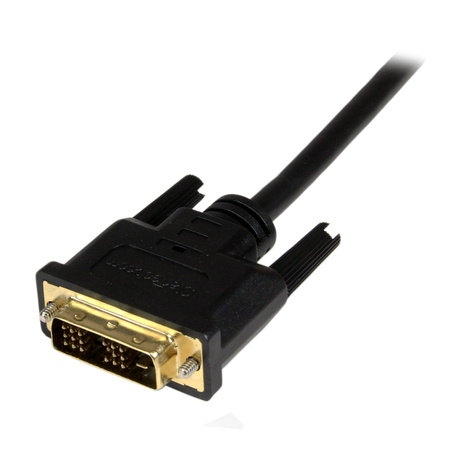STARTECH 2 m micro HDMI-naar-DVI-D-kabel - M/M - Adapterkabel - DVI-D male naar 19 pin micro HDMI Type D male - 2 m - beschermd - zwart