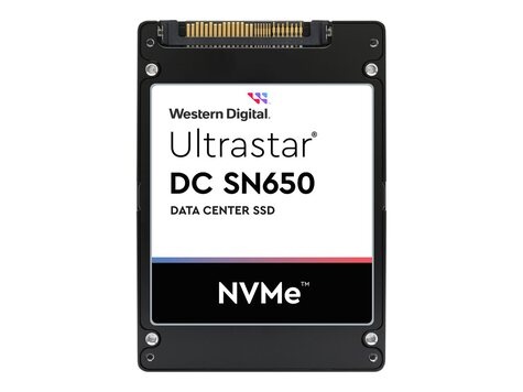 Western Digital Western Digital WD Ultrastar DC SN650 WUS5EA1A1ESP5E3 - SSD - 15.36 TB - intern - 2.5" - U.3 PCIe 4.0 (NVMe)