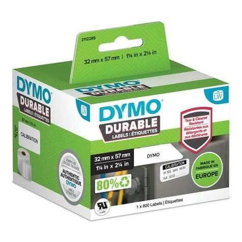 DYMO DYMO Durable Wit Zelfklevend printerlabel