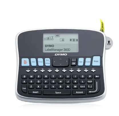 DYMO LabelManager 360D labelprinter Thermo transfer 180 x 180 DPI 12 mm/sec Bedraad D1 QWERTY