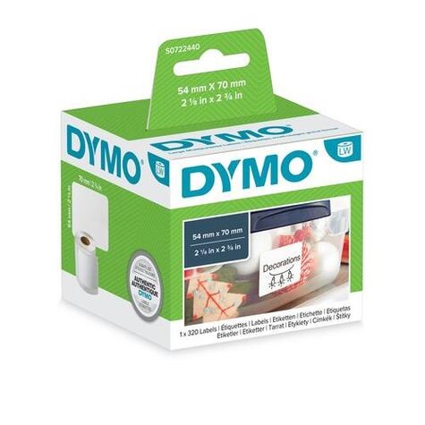 DYMO DYMO LW - Universele labels - 54 x 70 mm - S0722440