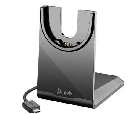 Poly Voyager Focus 2 UC Office Headset + oplaadstand