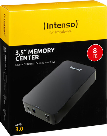 INTENSO HDD Memory Center USB 3.0 - 8 TB