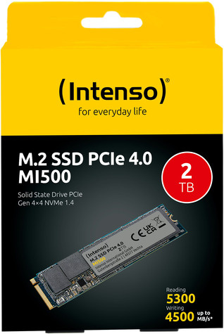 INTENSO M.2 SSD PCIe 4.0 MI500 - Interne SSD
