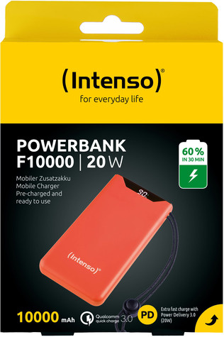 INTENSO INTENSO Powerbank F10000 - 10000 mAh - Orange
