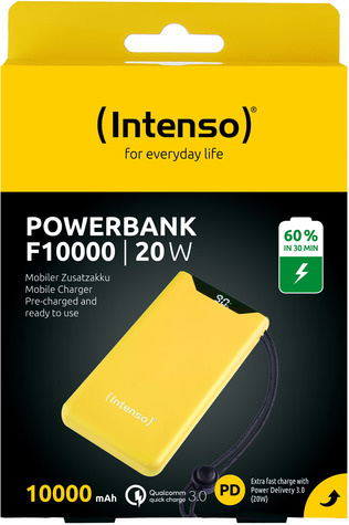 INTENSO INTENSO Powerbank F10000 - 10000 mAh - Yellow