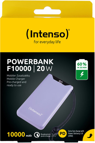 INTENSO INTENSO Powerbank F10000 - 10000 mAh - Purple