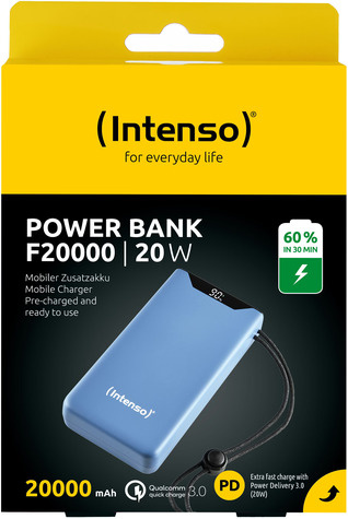 INTENSO PowerBank F20000 Blue 20000mAh