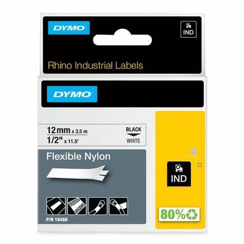 DYMO DYMO IND Flexibel Nylon - 12mm x 3,5m BW
