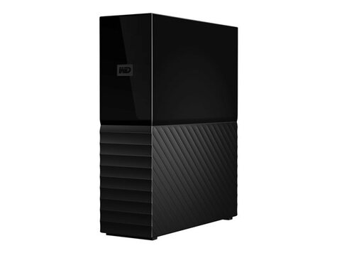 Western Digital My Book WDBBGB0140HBK - Vaste schijf - gecodeerd - 14 TB - extern (bureaublad) - USB 3.0 - 256-bits AES - zwart