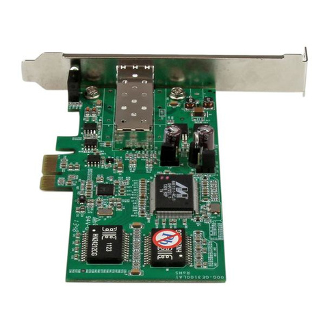 STARTECH PCI Express gigabit Ethernet glasvezelnetwerkkaart met open SFP - PCIe SFP-netwerkkaartadapter NIC - Netwerkadapter