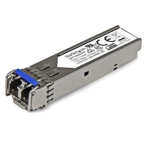 STARTECH MSA conform Gigabit glasvezel SFP module - Single mode SFP transceiver - 1000BASE-LX - SM LC - 10 km - 1310nm - SFP (mini-GBIC)