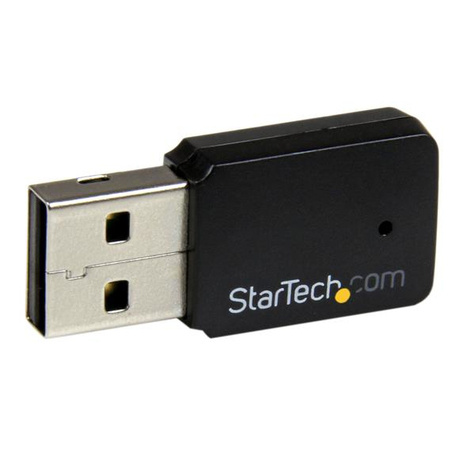 STARTECH USB 2.0 AC600 Mini Dual Band Wireless-AC Network Adapter - 1T1R 802.11ac WiFi Adapter - 2.4GHz / 5GHz USB Wireless