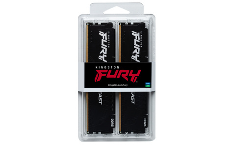 Kingston FURY Beast - DDR5 - kit - 32 GB: 2 x 16 GB - DIMM 288-pin - 3000 MHz / PC5-48000 - unbuffered