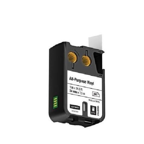 DYMO DYMO XTL 1i (24 mm) All-Purpose Vinyl Black on White DYM-1868753