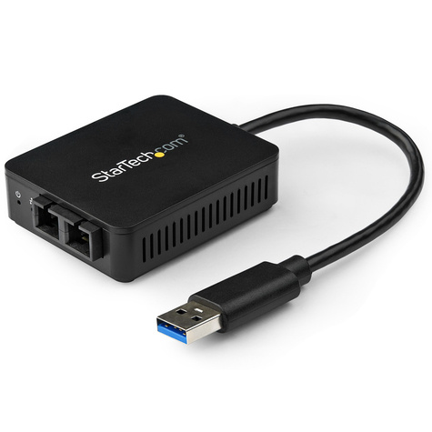STARTECH STARTECH USB 3.0 naar glasvezel adapter - 1000Base-SX SC - USB naar GbE netwerk converter - 550m MM