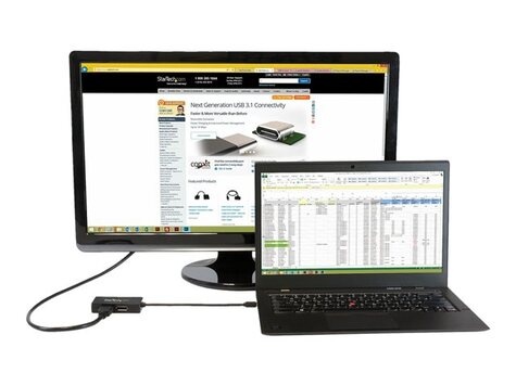 STARTECH Travel A/V adapter - 3-in