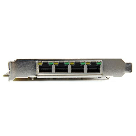 STARTECH 4-poorts gigabit Power over Ethernet PCIe-netwerkkaart - PSE / PoE PCI Express NIC - Netwerkadapter - PCIe x4 - Gigabit Ethernet x 4