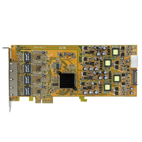 STARTECH 4-poorts gigabit Power over Ethernet PCIe-netwerkkaart - PSE / PoE PCI Express NIC - Netwerkadapter - PCIe x4 - Gigabit Ethernet x 4