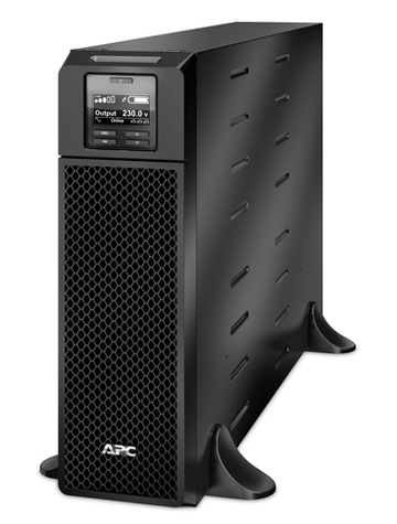 APC APC Smart-UPS SRT 5000VA - UPS (rack-monteerbaar / extern) - 230 Volt wisselstroom V - 4500 Watt - 5000 VA - Ethernet 10/100, USB - uitgangen: 12 - 3U - zwart - voor P/N: SRT192BPUS, SRT192RMBP2US, SRT192RMBPUS, SRT6KXLTUS, SRT72RMBPUS, SRT96RMBPUS
