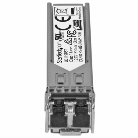STARTECH HP JD119B compatibel SFP - Gigabit glasvezel 1000Base-LX SFP ontvanger module - SM LC - 10 km - 1310 nm- DDM / DOM