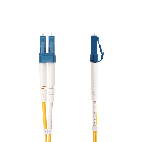 STARTECH (10ft) LC to SC (UPC) OS2 Single Mode Duplex Fiber Optic Cable, 9/125µm, Laser Optimized, 10G, Bend Insensitive