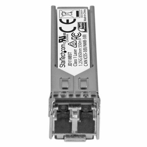 STARTECH HP JD118B compatibel SFP - Gigabit glasvezel 1000Base-SX SFP ontvanger module - MM LC - 550m - 850nm - SFP (mini-GBIC)
