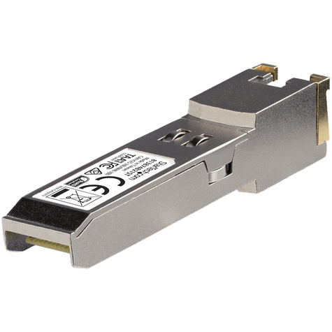 STARTECH HP 813874-B21 compatibel SFP+ Transceiver module - koper -10GBASE-T - MSA conform - RJ45 SFP+ module - 30m met CAT6a