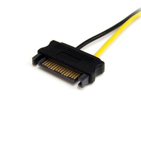 STARTECH 15cm SATA Voeding naar 8-pins PCI Express Videokaart Voeding Verloopkabel - Voedingskabel
