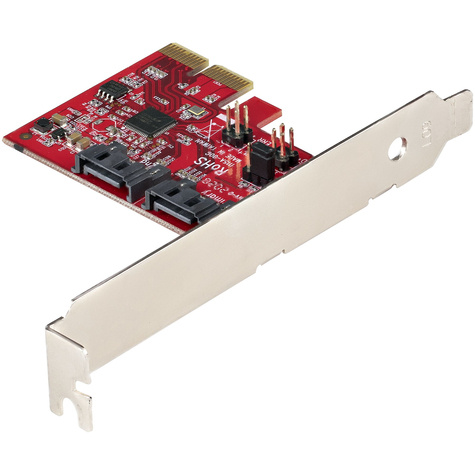 STARTECH SATA PCIe Kaart - 2 Port PCIe SATA Uitbreidingskaart - 6Gbps - Full/Low Profile - PCI Express naar SATA Adapter/Controller