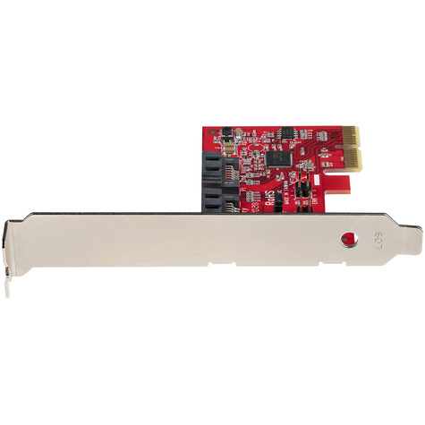 STARTECH SATA PCIe Kaart - 2 Port PCIe SATA Uitbreidingskaart - 6Gbps - Full/Low Profile - PCI Express naar SATA Adapter/Controller