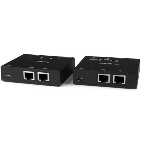 STARTECH HDMI over CAT6 Extender met 4-poorts USB Hub - Remote HDMI over CAT5 of CAT6 - 50m - 1080p - Video/audio/infrarood/ USB-extender