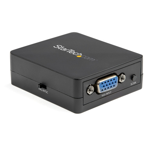 STARTECH 1080p VGA to RCA and S-Video Converter - USB Powered - Videoadapter - VGA- / S-Video- / composietvideo - HD-15 (VGA)