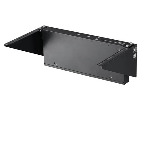 STARTECH Verticaal wandmonteerbaar Server Rack - massief staal - 19" - 6U - Muurbevestigingsbeugel - zwart - 6U - 19"