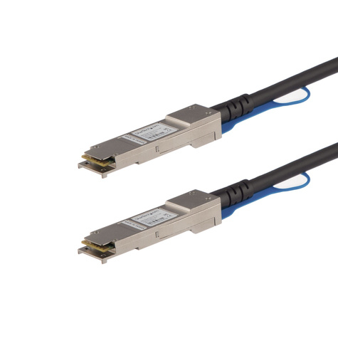 STARTECH 1m HP JG326A compatibel - QSFP+ direct aansluitbare kabel - koper -0GbE QSFP+ - DAC Twinax kabel passief