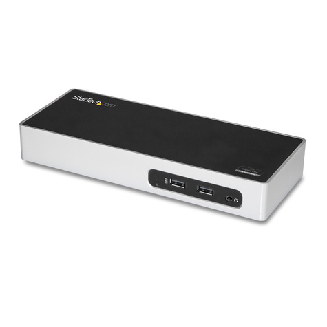 STARTECH STARTECH USB 3.0 Docking Station - Dual Monitor Laptop Docking Station met HDMI  DVI/VGA Video