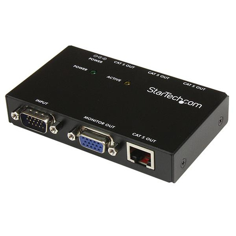 STARTECH STARTECH 4 Port VGA Video Extender over Cat 5