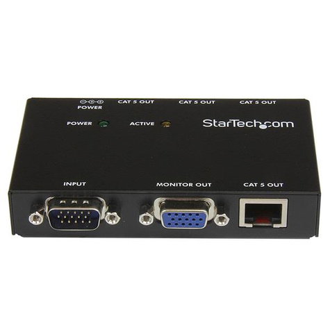 STARTECH 4 Port VGA Video Extender over Cat 5