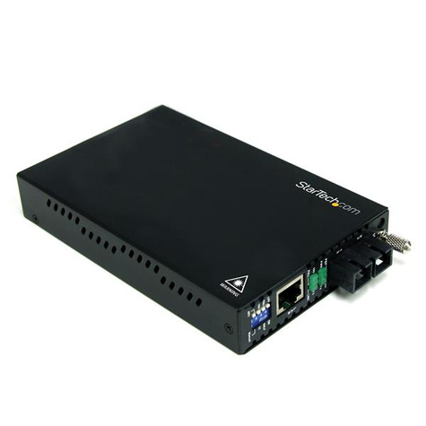 STARTECH STARTECH Ethernet to SC SM Fiber Media Converter