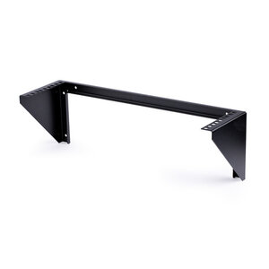 STARTECH STARTECH 3U 19 inch Serverrack Staal Beugel Verticale Wandmontage - Bevestigingsbeugel - monteerbaar aan muur - zwart - 3U - 19"