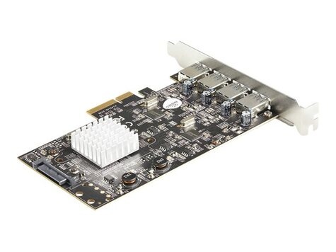 STARTECH 4-Port USB PCIe Card - 10