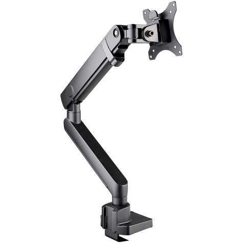 STARTECH Desk Mount Monitor Arm with 2x USB 3.0 ports, Slim Full Motion Adjustable Single Monitor VESA Mount up to 17.6lbs (8kg) Display