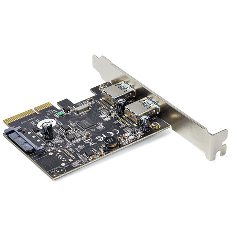 STARTECH 2-Port USB PCIe Kaart met 10Gbps/poort - USB 3.1/3.2 Gen 2 Type-A PCI Express 3.0 x2 Host Controller Kaart