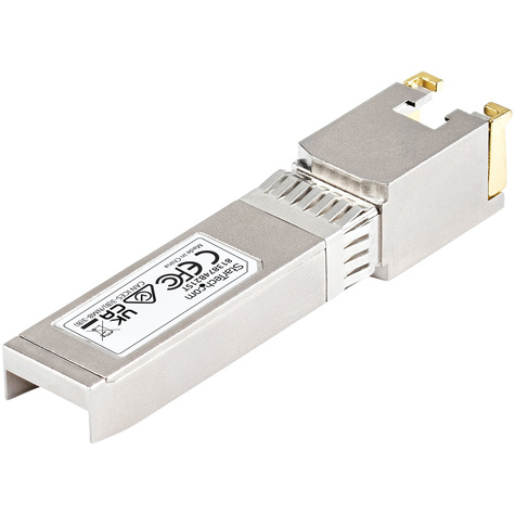 STARTECH HP 813874-B21 compatibel SFP+ Transceiver module - koper -10GBASE-T - MSA conform - RJ45 SFP+ module - 30m met CAT6a