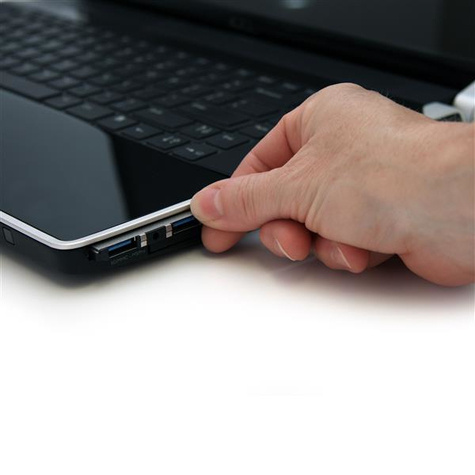 STARTECH 2-poorts verzonken gemonteerde ExpressCard 54 mm SuperSpeed USB 3.0 kaartadapter met UASP-ondersteuning