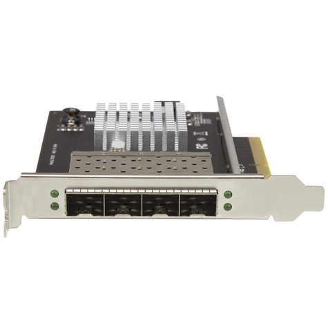 STARTECH 4 Ports PCI Express 10G SFP+ Netwerkkaart, Intel XL710 Open SFP+ Converged Adapter, PCIe 10 GbE Server NIC