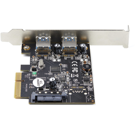 STARTECH 2-Port USB PCIe Kaart met 10Gbps/poort - USB 3.1/3.2 Gen 2 Type-A PCI Express 3.0 x2 Host Controller Kaart