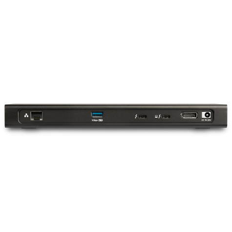 STARTECH Dual 4K Thunderbolt 3 dock - 85W PD - SD 4.0 kaartlezer - PCIe M.2 - 3x USB poorten - laptop docking station - TB 3 naar DP