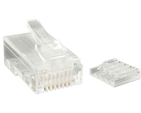 STARTECH STARTECH Cat 6 RJ45 Stranded Modular Plug Connector - 50 Pack (CRJ45C6STR50) - Netwerkconnector - RJ-45 (M) - CAT 6