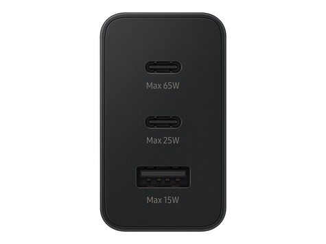 Samsung Galaxy Fast Charger 3 x USB Type C 65W Black
